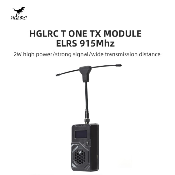 HGLRC T ONE TX Module 915MHZ ELRS 2W 3-6S for Long Range DIY Parts